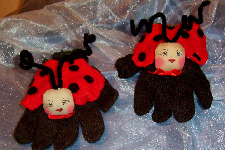 Linda Ladybug Puppets